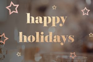 happy holidays
